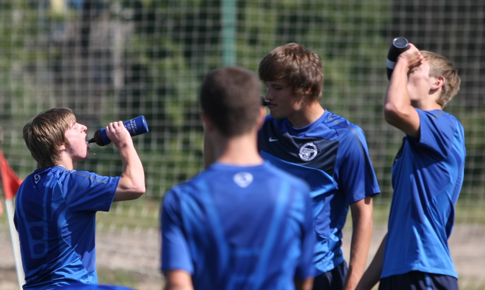 Тренировка команды Зенит U-17 перед отлетом в Крымск