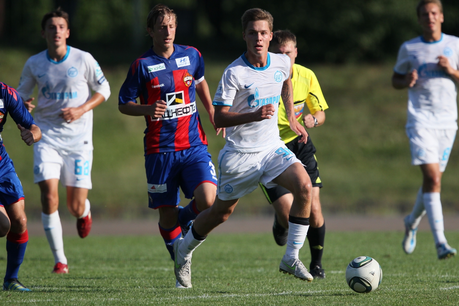 Первенство молодежных составов 2011.19 тур. Матч ЦСКА — Зенит