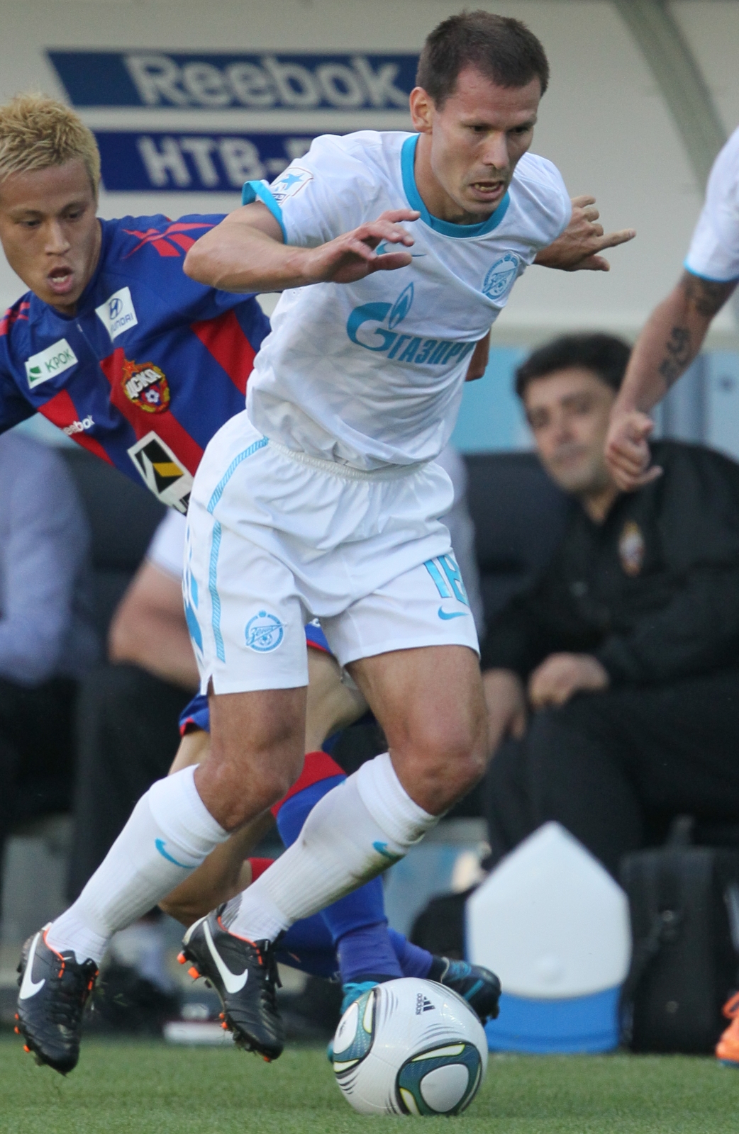 Чемпионат России 2011/2012 года. Матч ЦСКА—Зенит