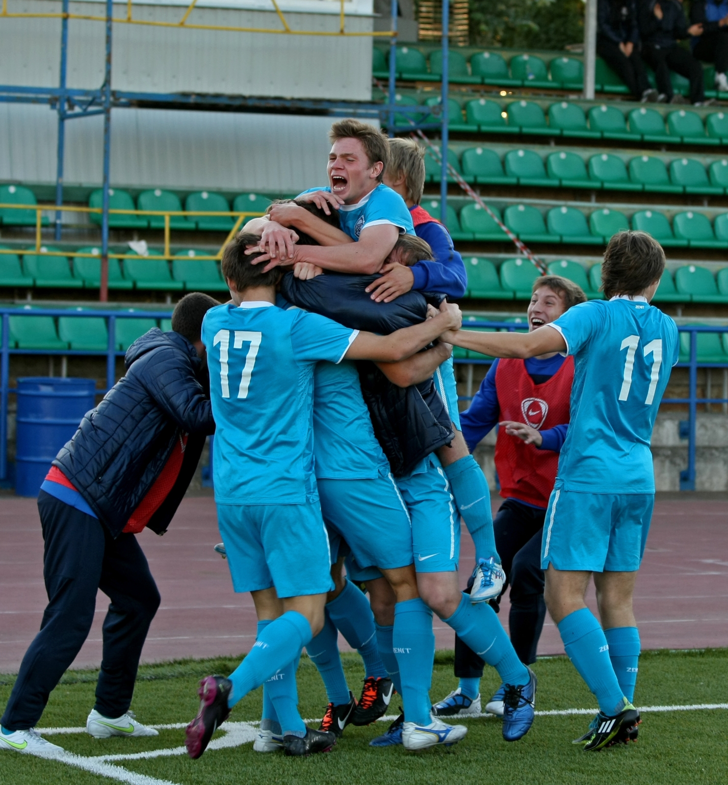 Финальные матчи Кубка Санкт-Петербурга среди ДЮСШ. Матчи команд Академии