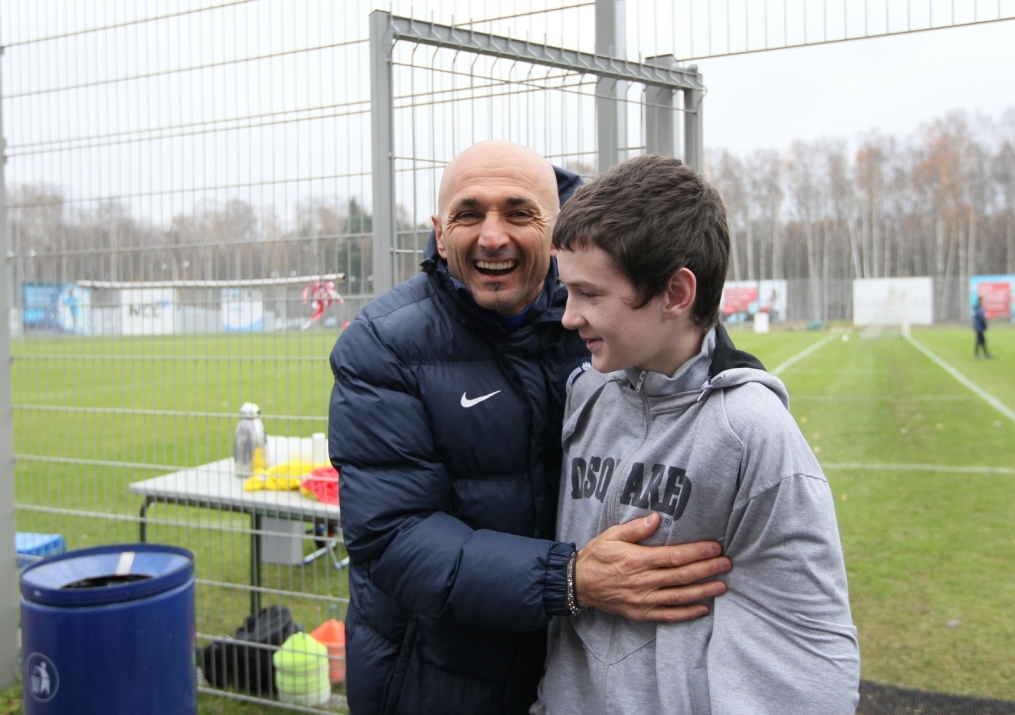 Дети в гостях у «Зенита»