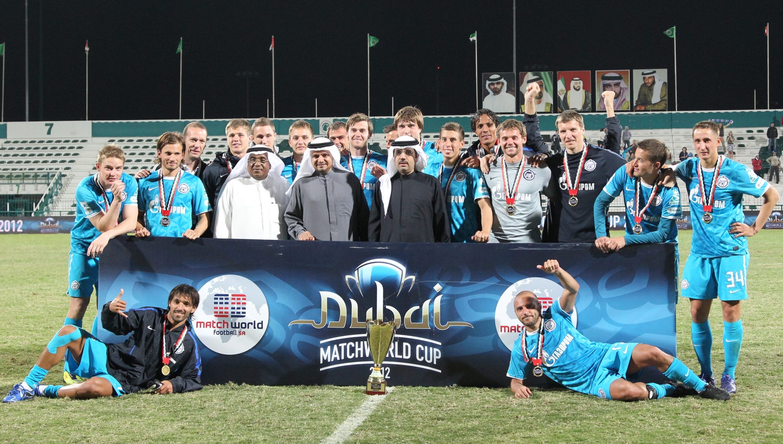 Matchworld Cup Dubai 2012 Матч Зенит — ОС Узбекистана
