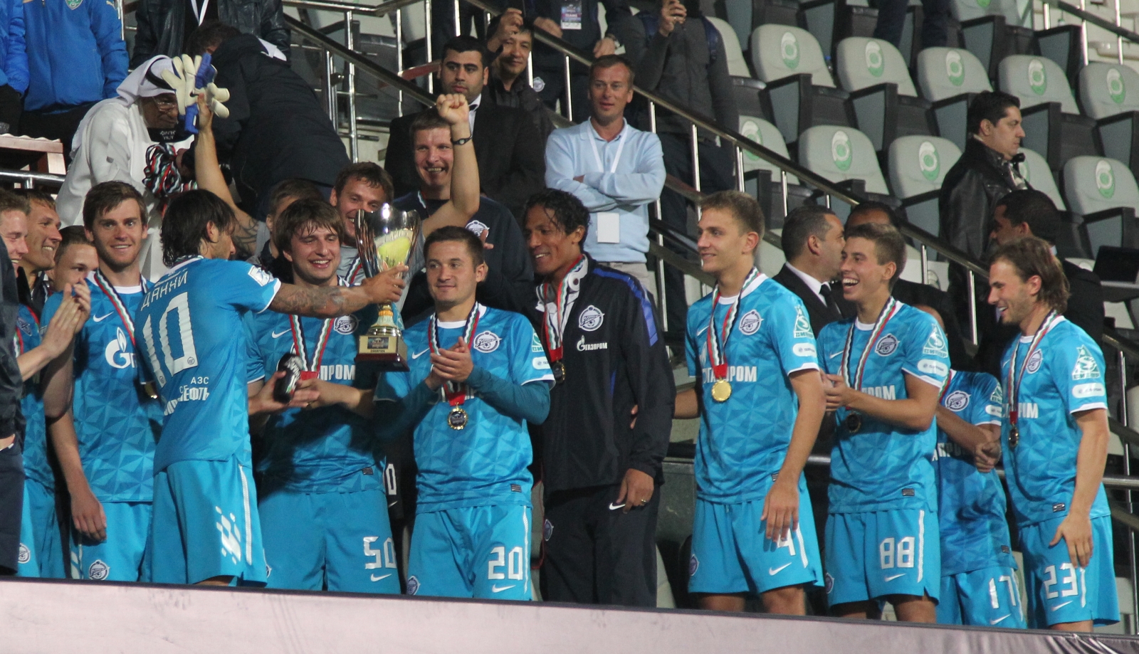 Matchworld Cup Dubai 2012 Матч Зенит — ОС Узбекистана