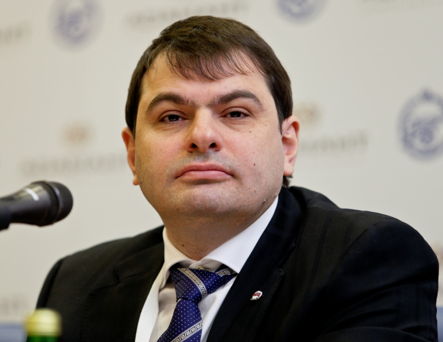Пресс-конференция компании Адамант ставшей партнером ФК «Зенит»