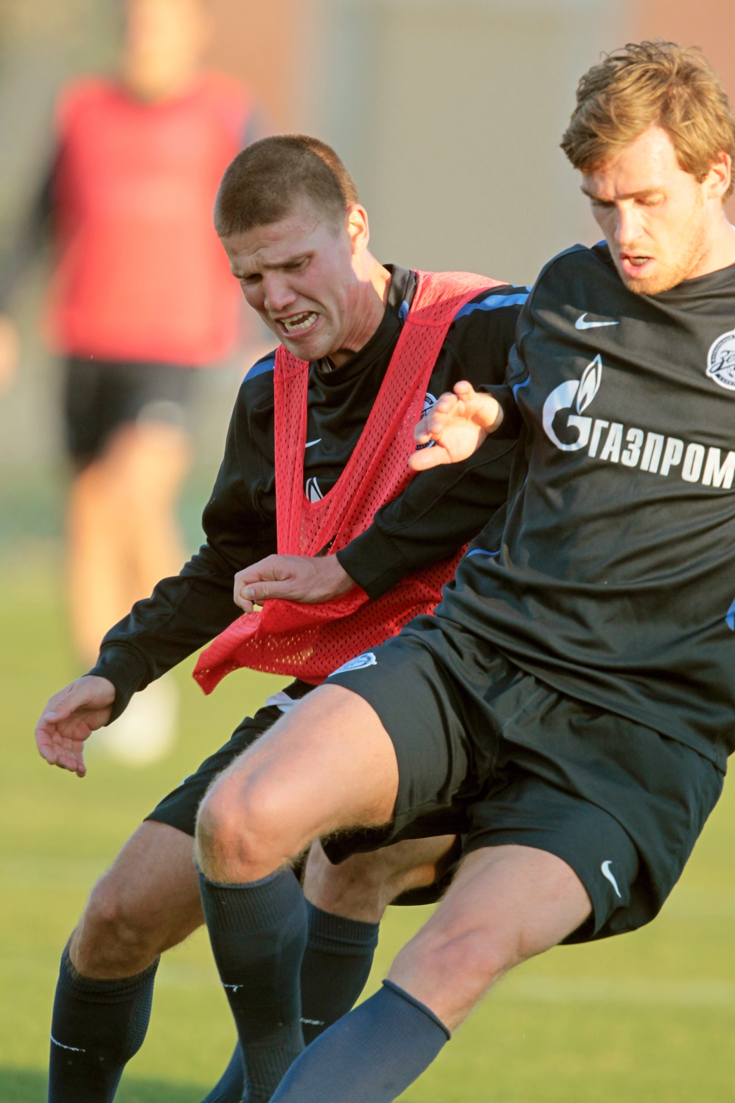 Учебно—тренировочный сбор в Португалии, день второй, вечерняя тренировка