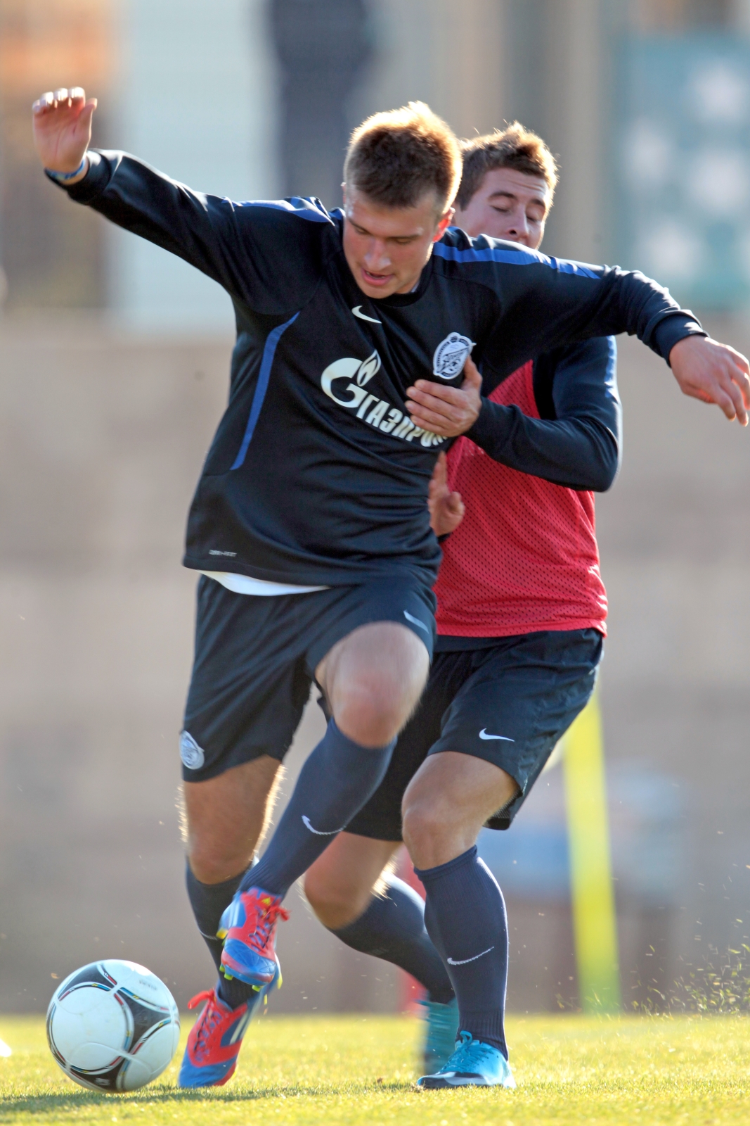 Учебно—тренировочный сбор в Португалии, день второй, вечерняя тренировка
