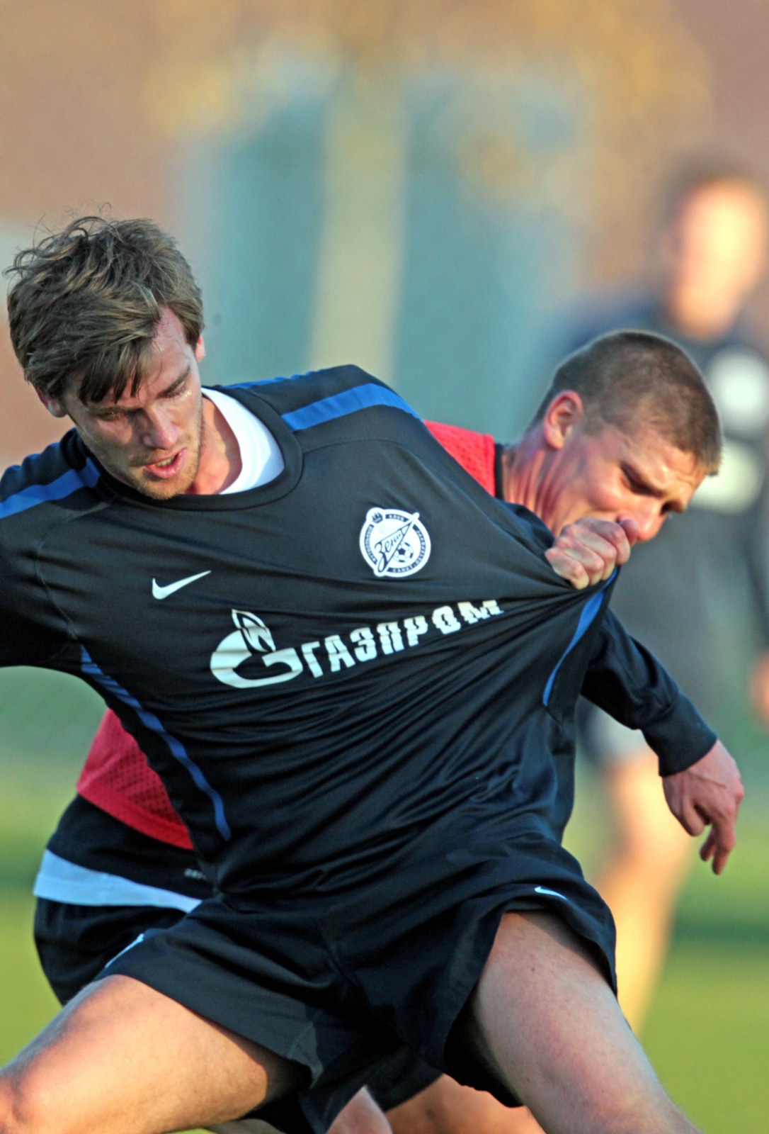 Учебно—тренировочный сбор в Португалии, день второй, вечерняя тренировка