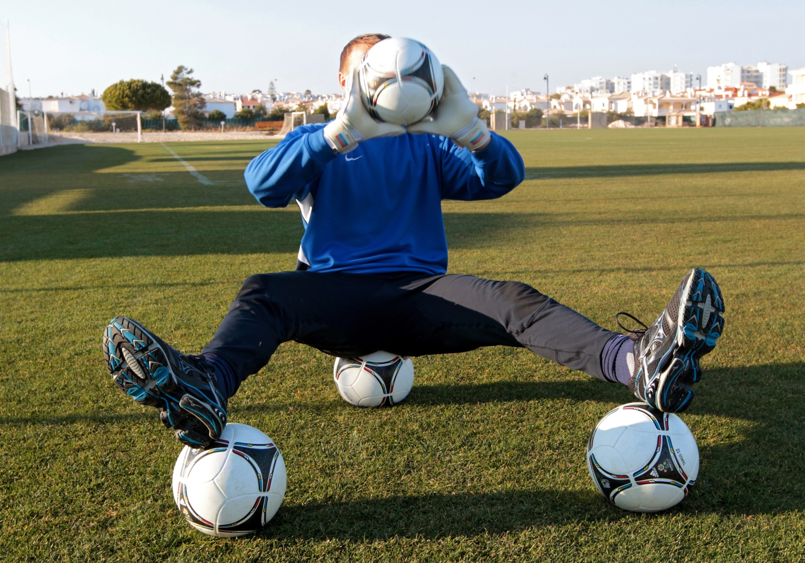 Учебно—тренировочный сбор в Португалии, день второй, вечерняя тренировка