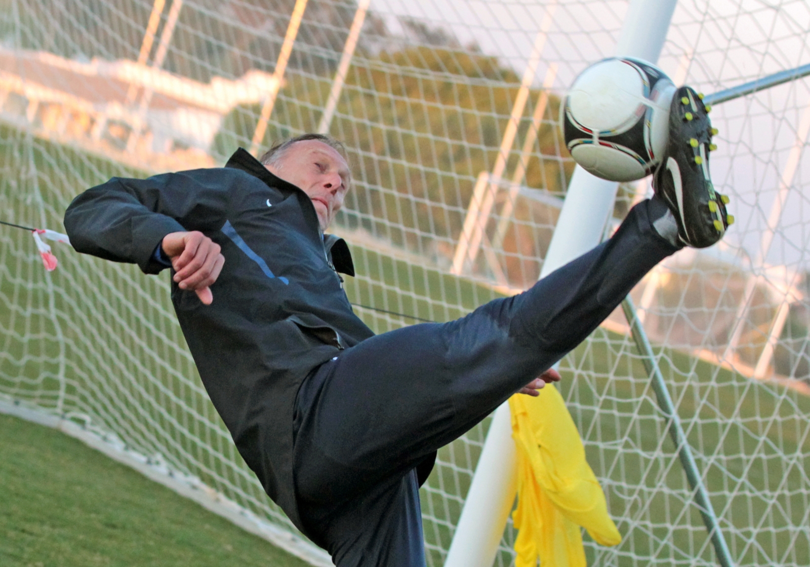 Учебно—тренировочный сбор в Португалии, день второй, вечерняя тренировка