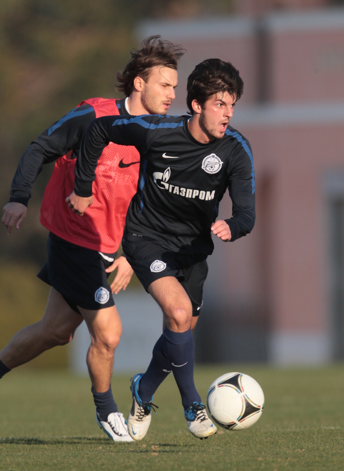 Учебно—тренировочный сбор в Португалии, день второй, вечерняя тренировка