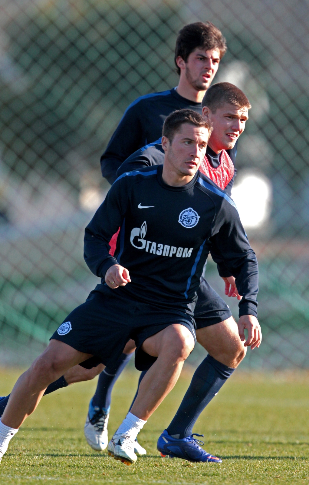 Учебно—тренировочный сбор в Португалии, день второй, вечерняя тренировка