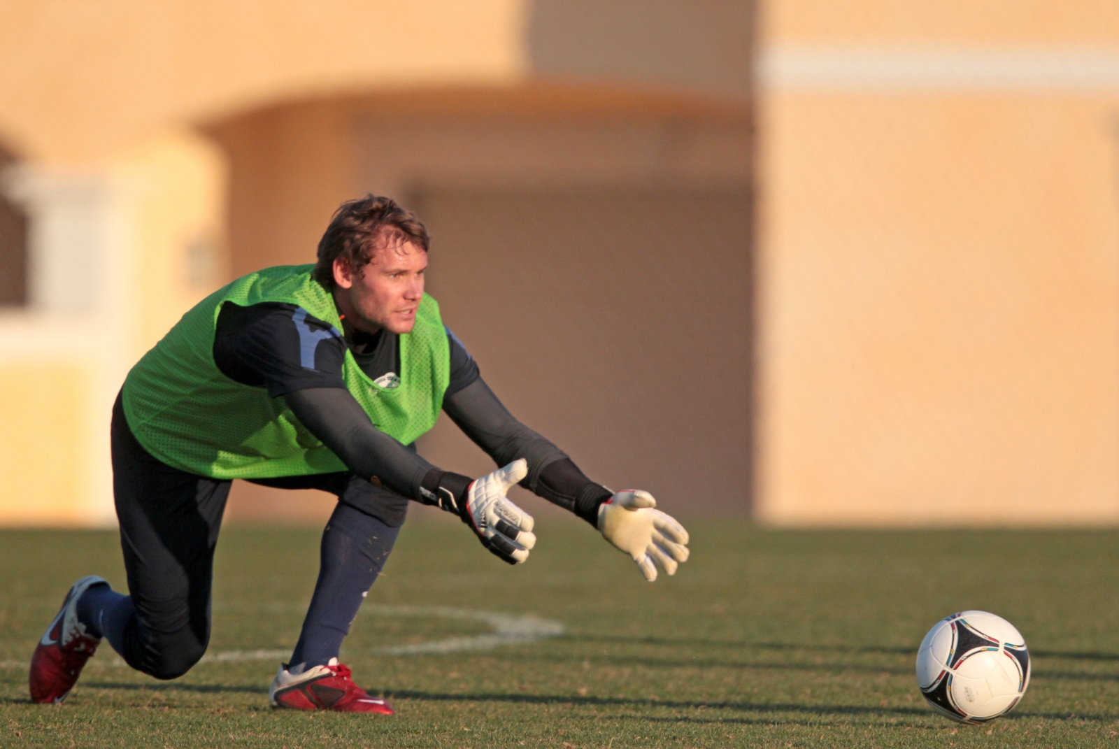 Учебно—тренировочный сбор в Португалии, день второй, вечерняя тренировка