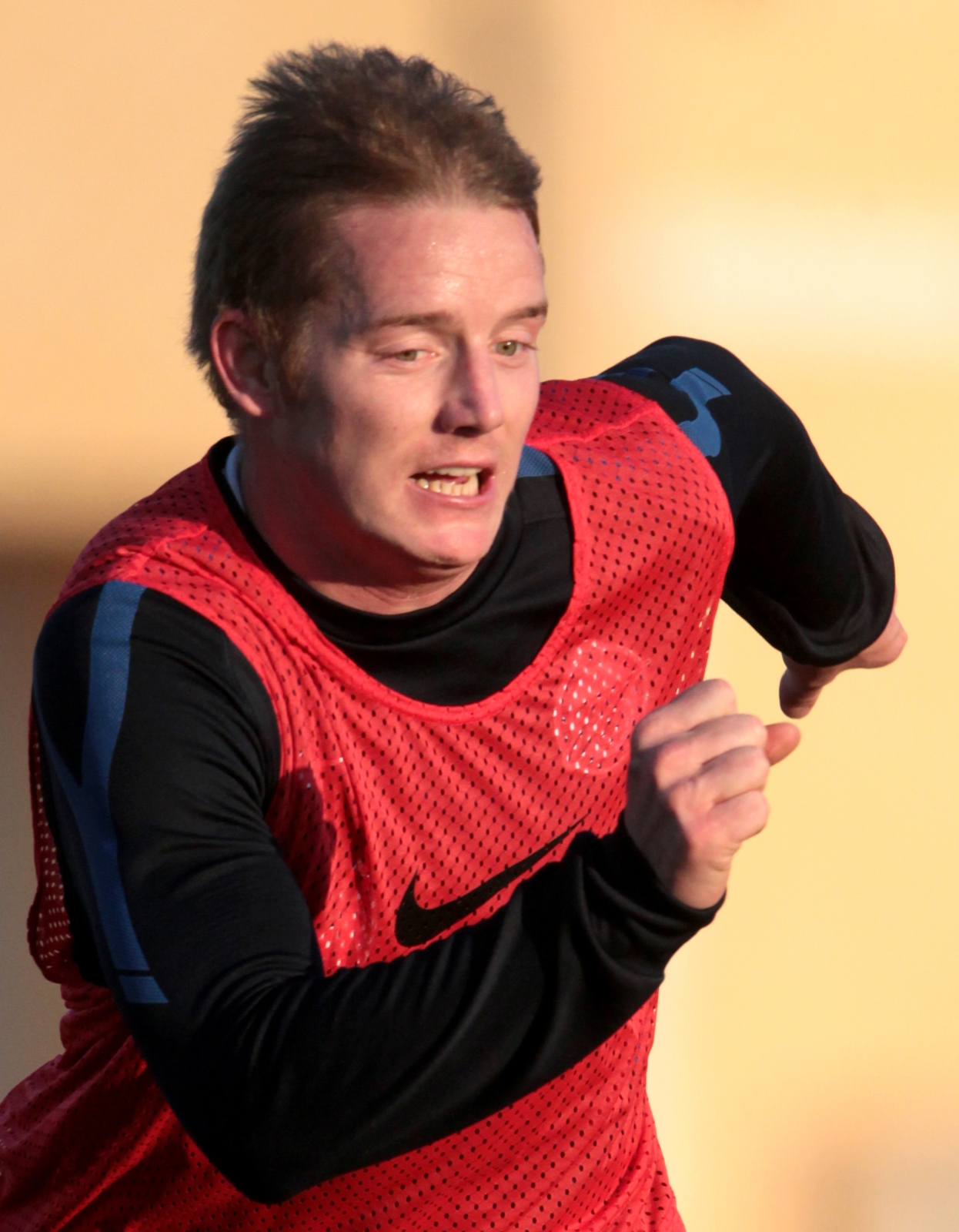 Учебно—тренировочный сбор в Португалии, день второй, вечерняя тренировка