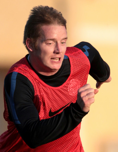 Учебно—тренировочный сбор в Португалии, день второй, вечерняя тренировка