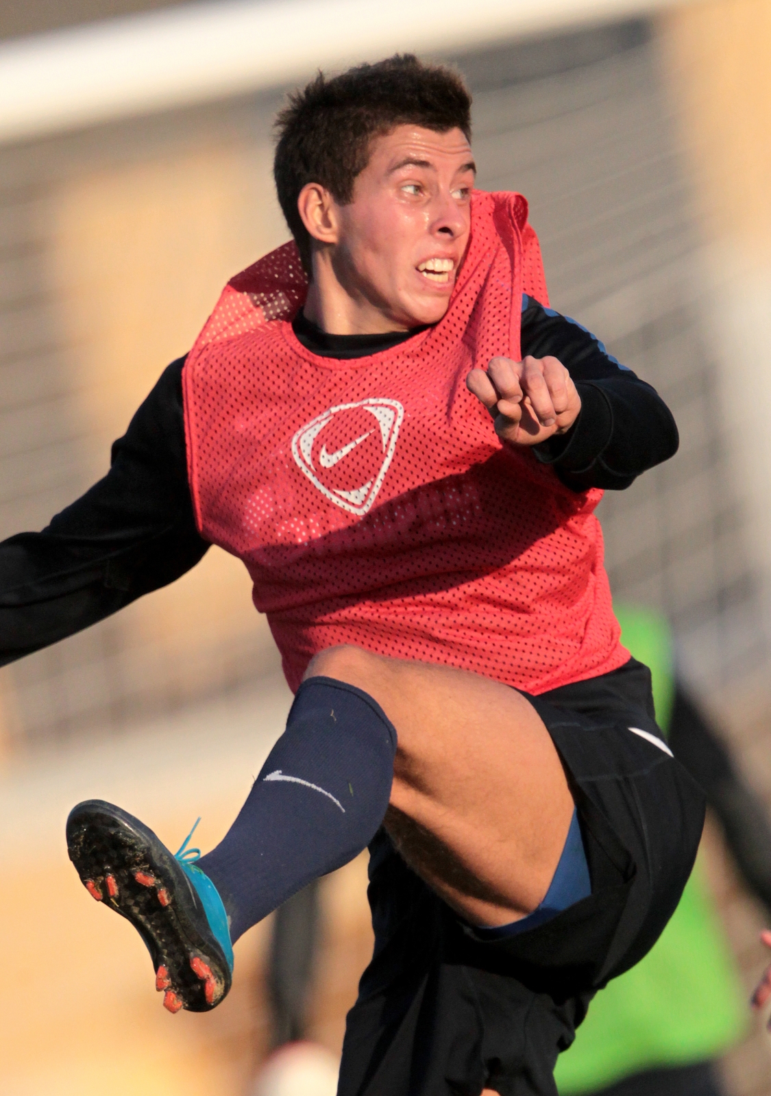 Учебно—тренировочный сбор в Португалии, день второй, вечерняя тренировка