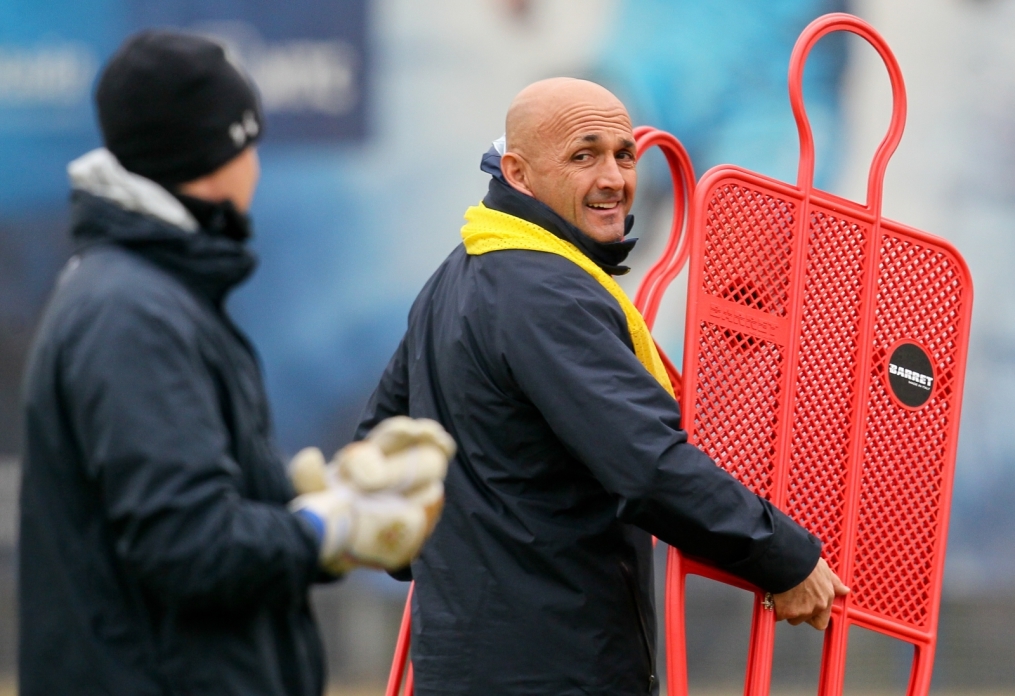 Тренировка перед матчем с ПФК ЦСКА