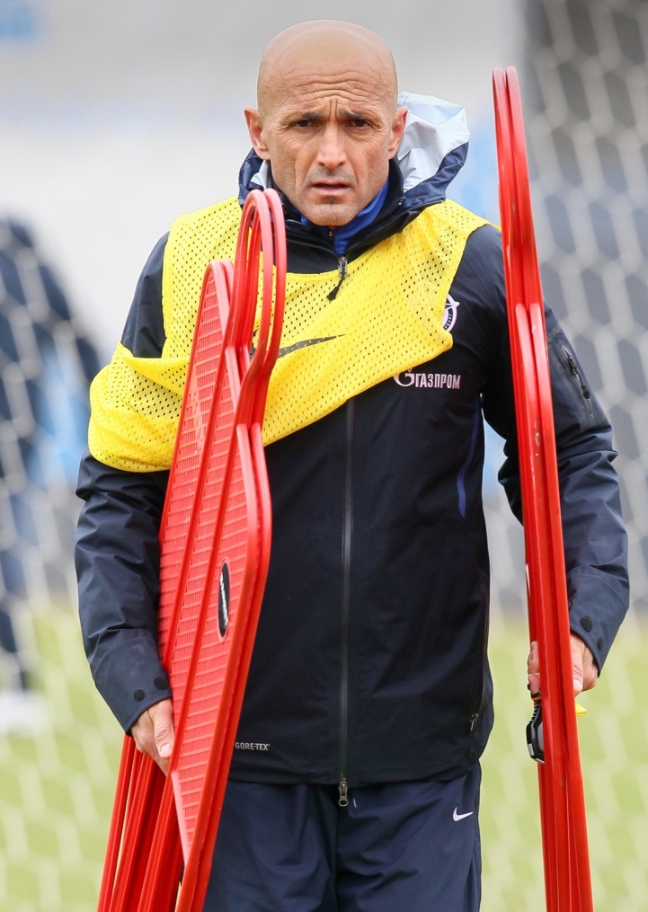 Тренировка перед матчем с ПФК ЦСКА