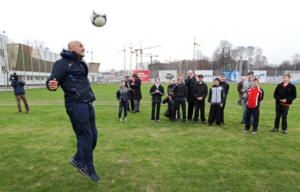 Открытая тренировка, перед матчем 40-го тура СОГАЗ-Чемипионата России с «Кубанью»