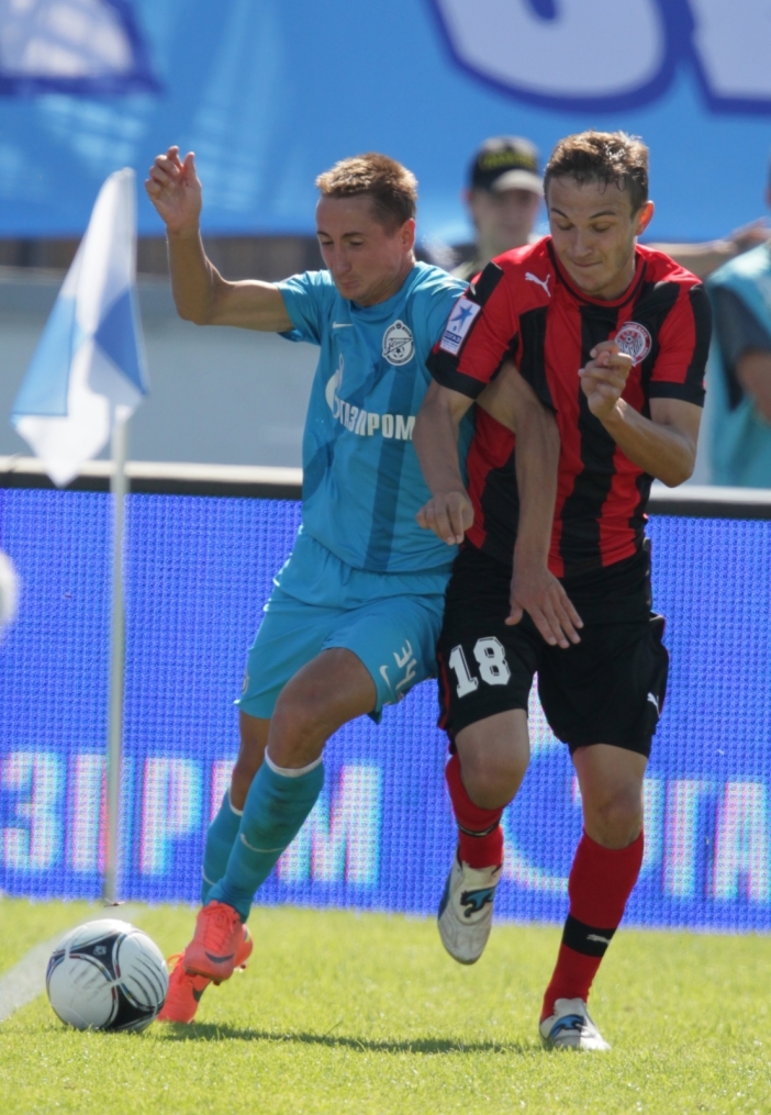 Матч 1-го тура СОГАЗ-Чемпионата России 2012/2013  «Зенит» — «Амкар»