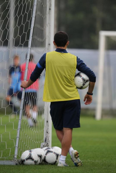 Training before the match Championship of Russia SOGAZ «Anji» — «Zenit»