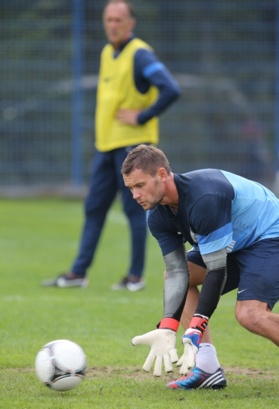 Training before the match Championship of Russia SOGAZ «Anji» — «Zenit»