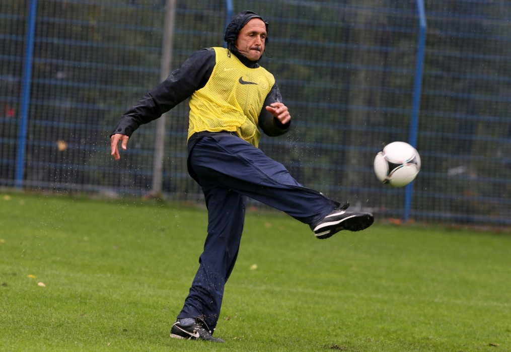 Тренировка перед матчем СОГАЗ-Чемпионата России «Зенит» — «Рубин»