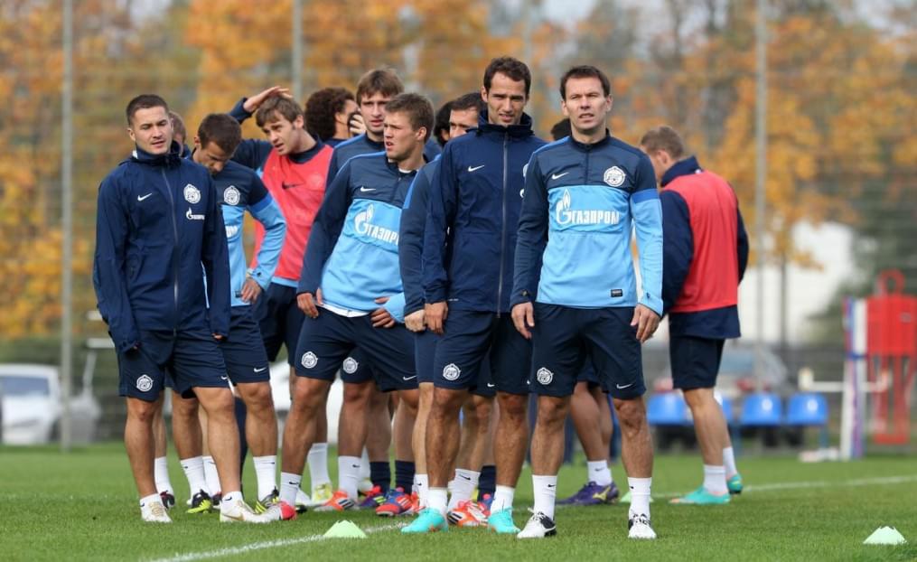 Тренировка перед матчем «Краснодар» — «Зенит»: лучшие кадры