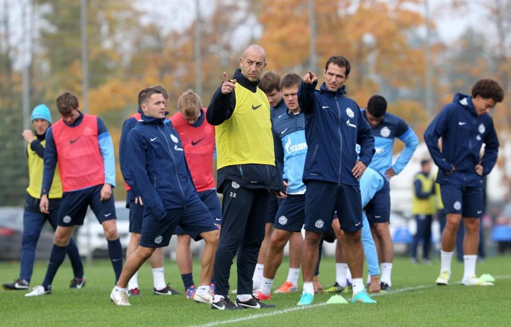 Тренировка перед матчем «Краснодар» — «Зенит»: лучшие кадры