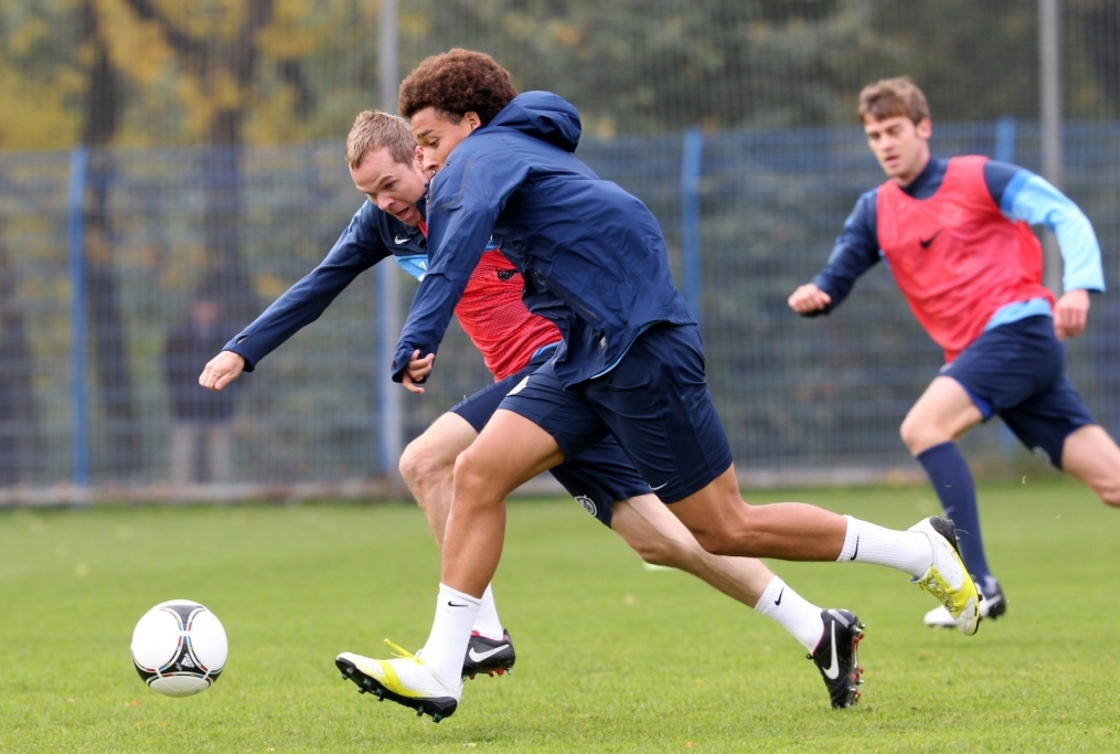 Тренировка перед матчем «Краснодар» — «Зенит»: лучшие кадры