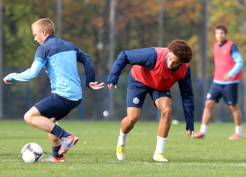 Тренировка перед матчем «Краснодар» — «Зенит»: лучшие кадры