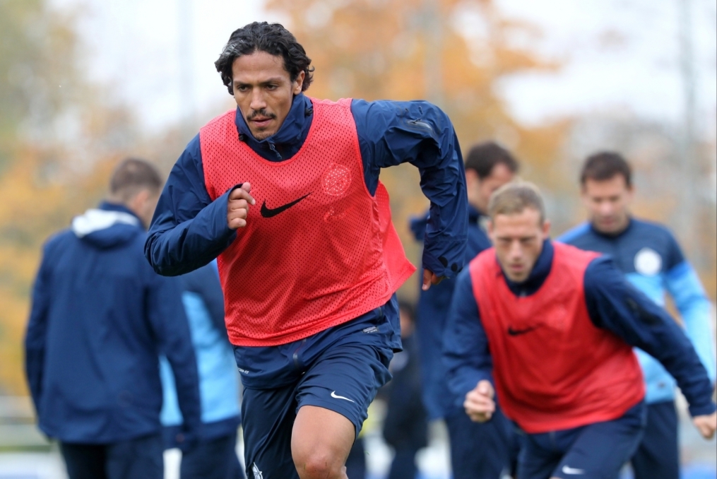 Тренировка перед матчем «Краснодар» — «Зенит»: лучшие кадры