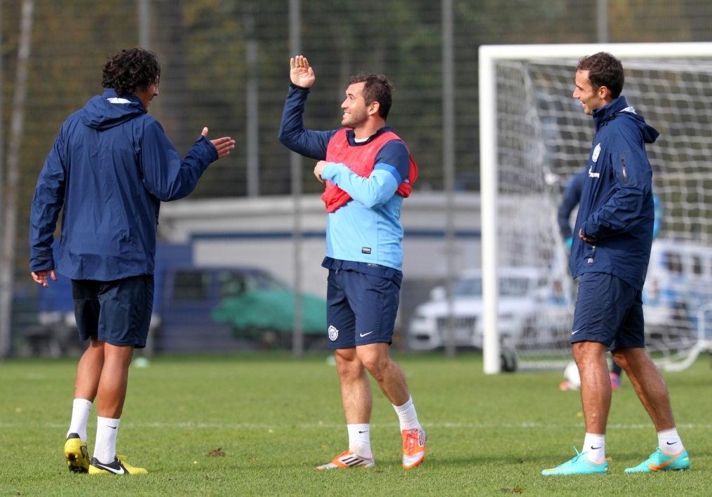 Тренировка перед матчем «Краснодар» — «Зенит»: лучшие кадры