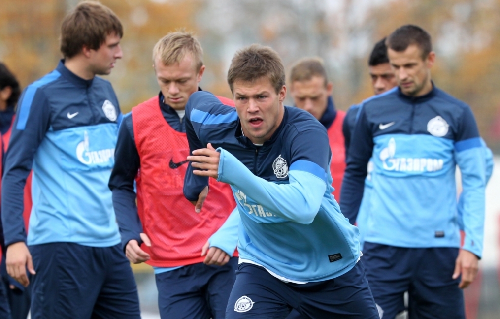 Тренировка перед матчем «Краснодар» — «Зенит»: лучшие кадры