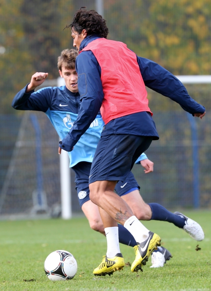 Тренировка перед матчем «Краснодар» — «Зенит»: лучшие кадры