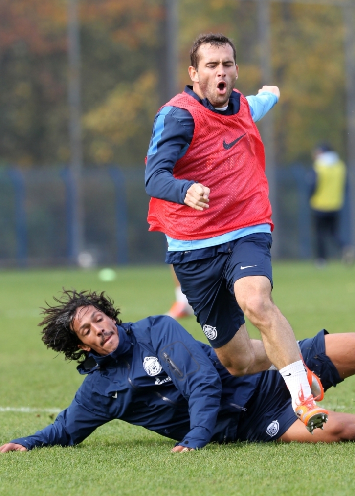 Тренировка перед матчем «Краснодар» — «Зенит»: лучшие кадры