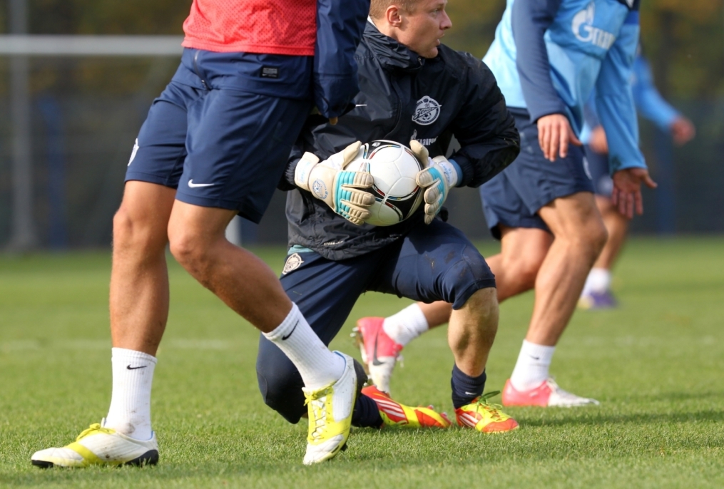 Тренировка перед матчем «Краснодар» — «Зенит»: лучшие кадры