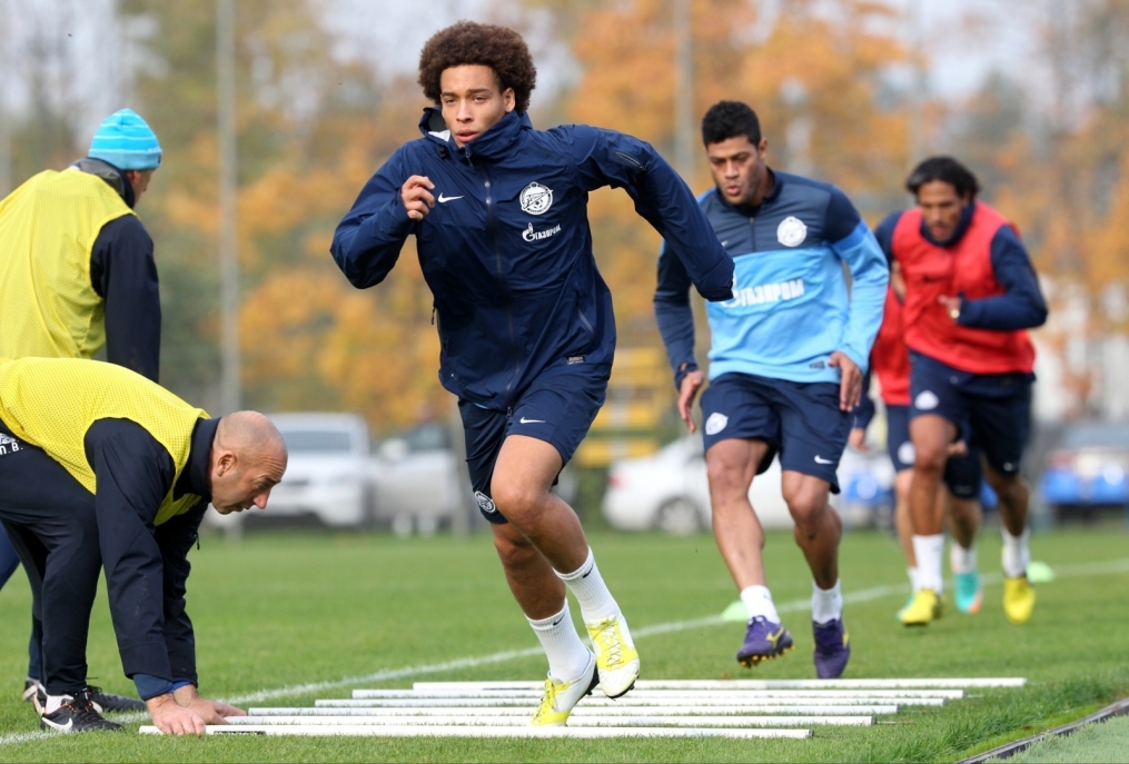 Тренировка перед матчем «Краснодар» — «Зенит»: лучшие кадры