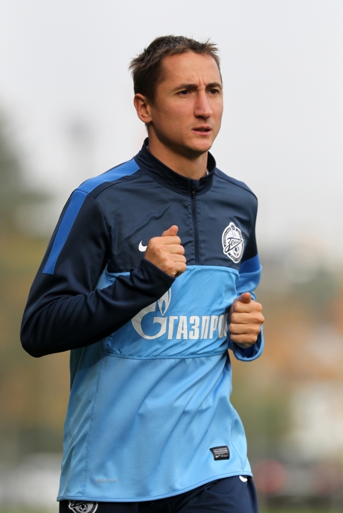 Тренировка перед матчем «Краснодар» — «Зенит»: лучшие кадры