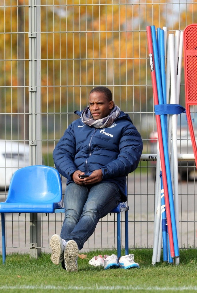 Тренировка перед матчем «Краснодар» — «Зенит»: лучшие кадры