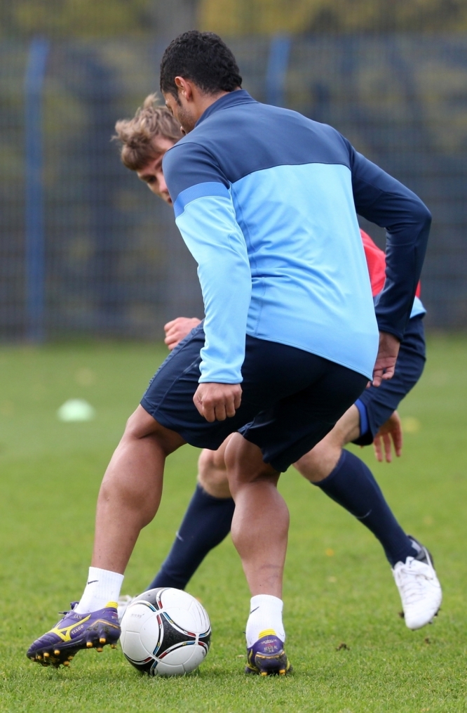 Тренировка перед матчем «Краснодар» — «Зенит»: лучшие кадры