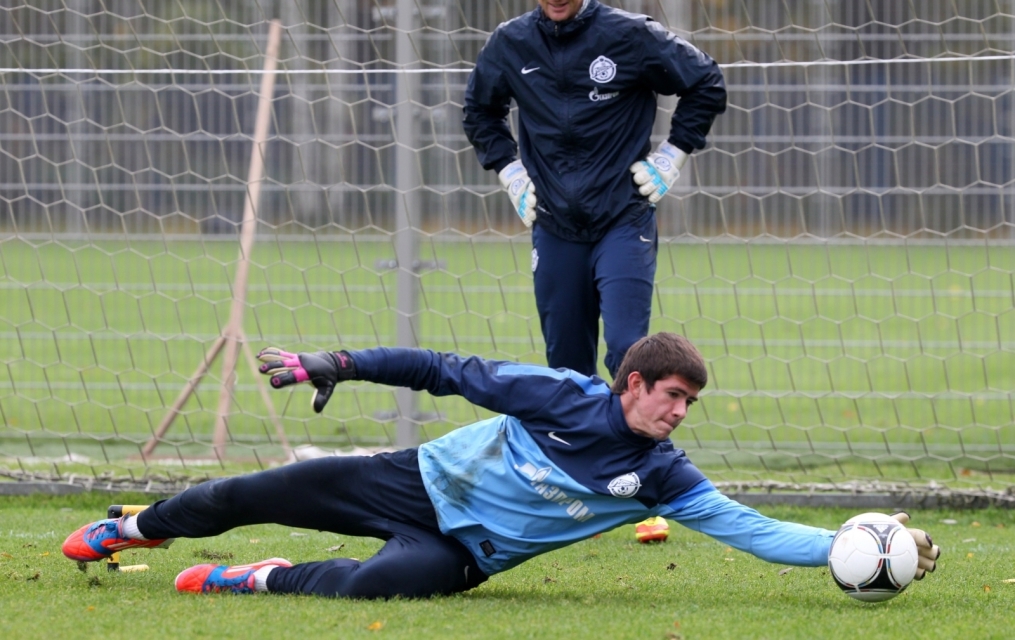 Тренировка перед матчем «Краснодар» — «Зенит»: лучшие кадры