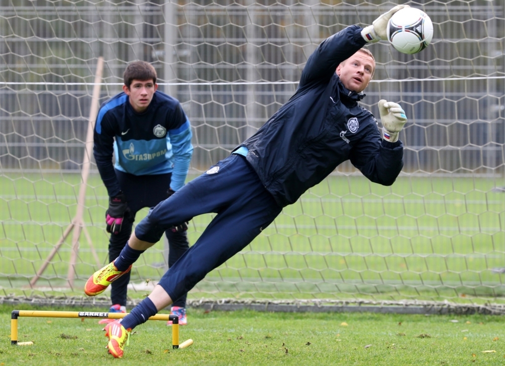 Тренировка перед матчем «Краснодар» — «Зенит»: лучшие кадры