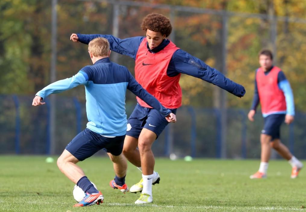 Тренировка перед матчем «Краснодар» — «Зенит»: лучшие кадры