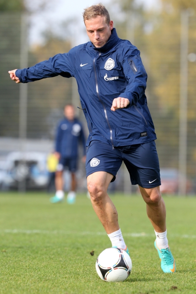 Тренировка перед матчем «Краснодар» — «Зенит»: лучшие кадры