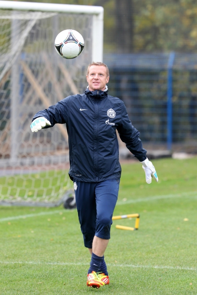 Тренировка перед матчем «Краснодар» — «Зенит»: лучшие кадры