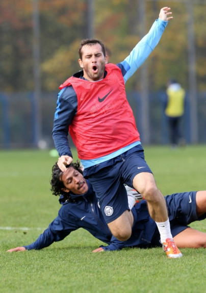 Training before the match «Krasnodar» — «Zenit»: best shots