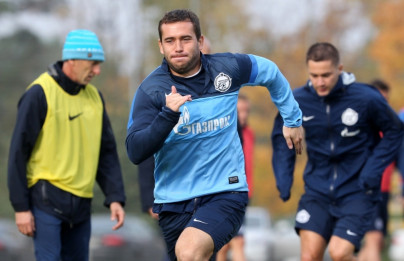 Training before the match «Krasnodar» ЂЂЂ «Zenit»: best shots