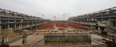 Строительство стадиона «Газпром — Арена»