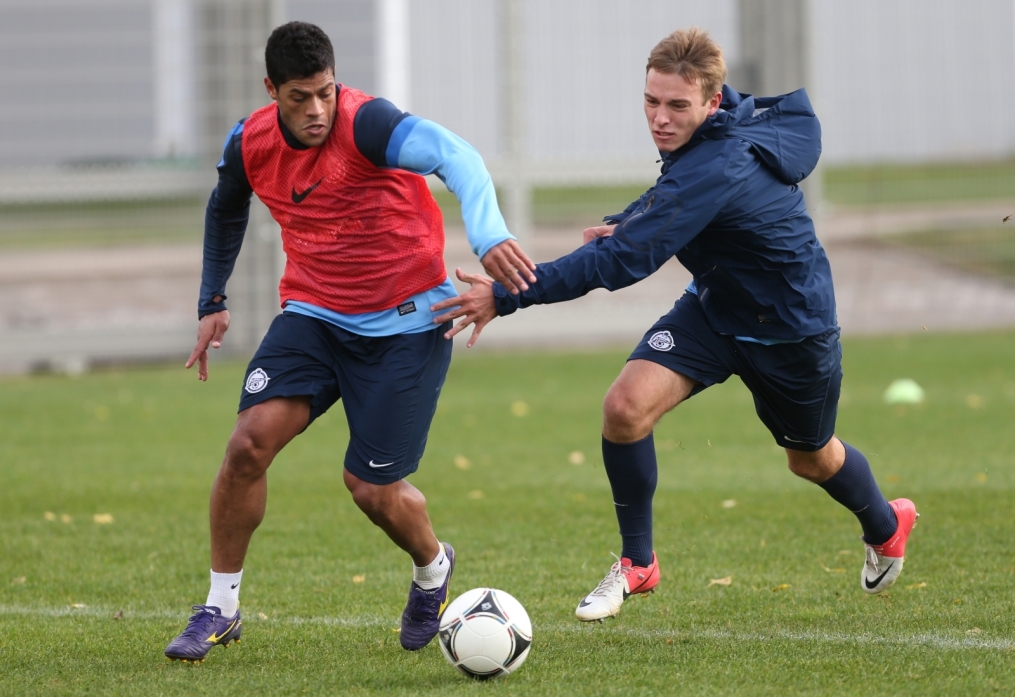 Тренировка перед матчем «Зенит» — «Кубань»