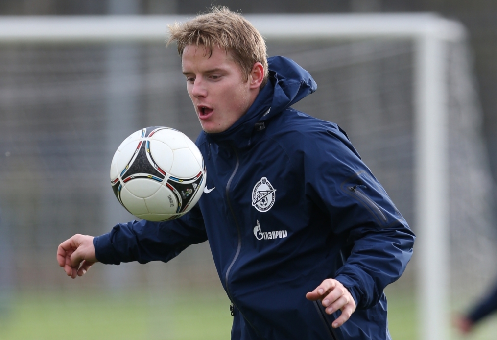 Тренировка перед матчем «Зенит» — «Кубань»